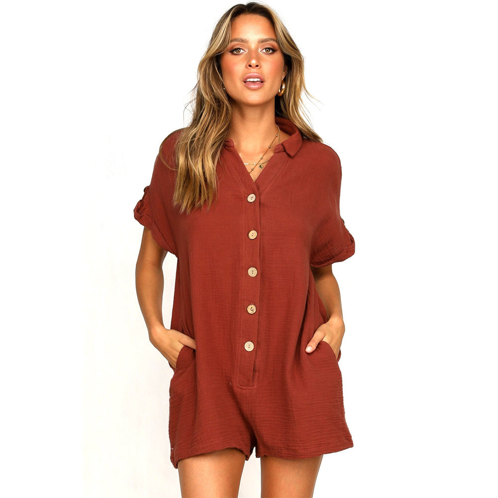 Women's Unique Fashion Wear Shirt Button Suits