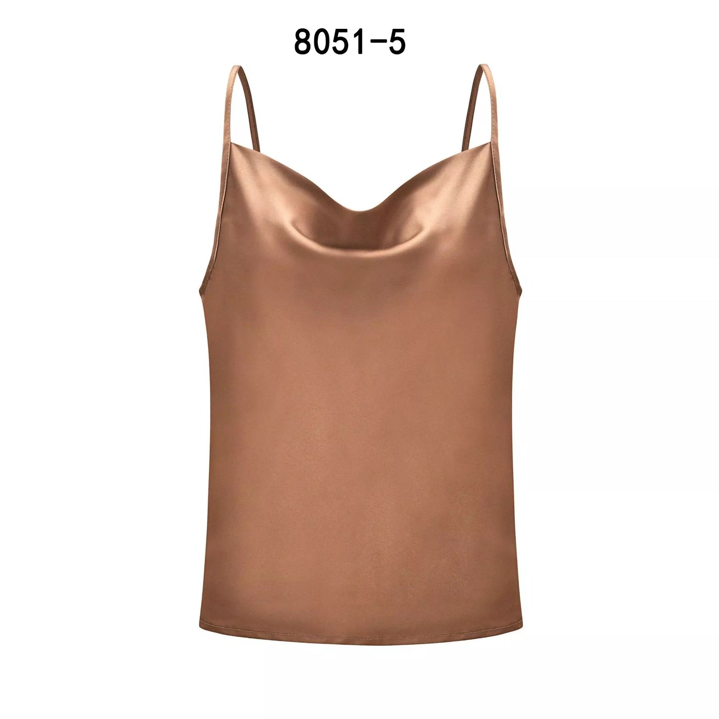 Pretty Women's Solid Color Camisole Outerwear Tops