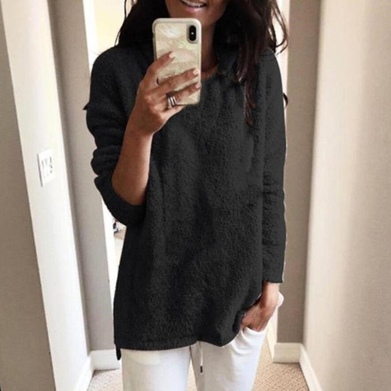 Pretty Single-breasted Mid-length Long Sleeve Button Sweaters