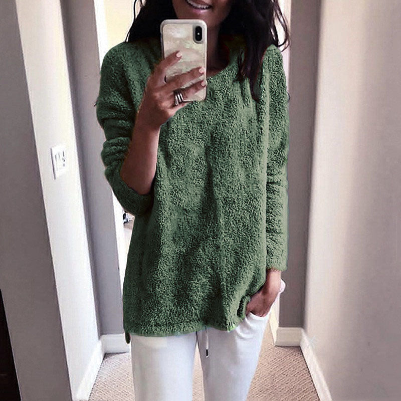 Pretty Single-breasted Mid-length Long Sleeve Button Sweaters