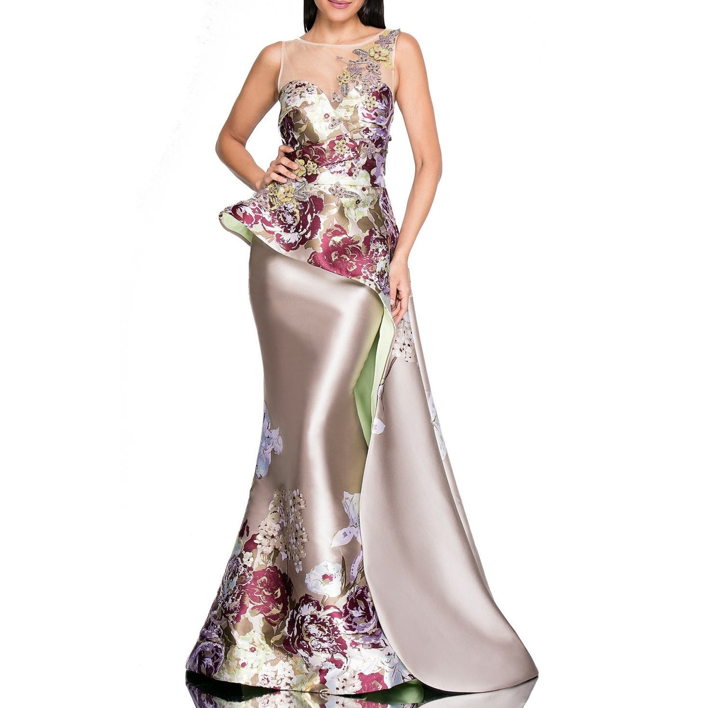 Women's Strict Selection Spring Dress Banquet Female Temperament Printing Dresses