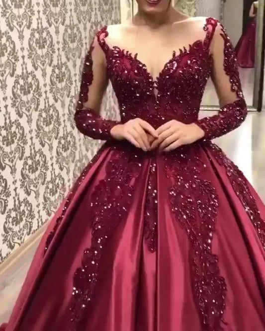 Robe trapèze sexy en dentelle pour femmes, robes de mariage et de banquet