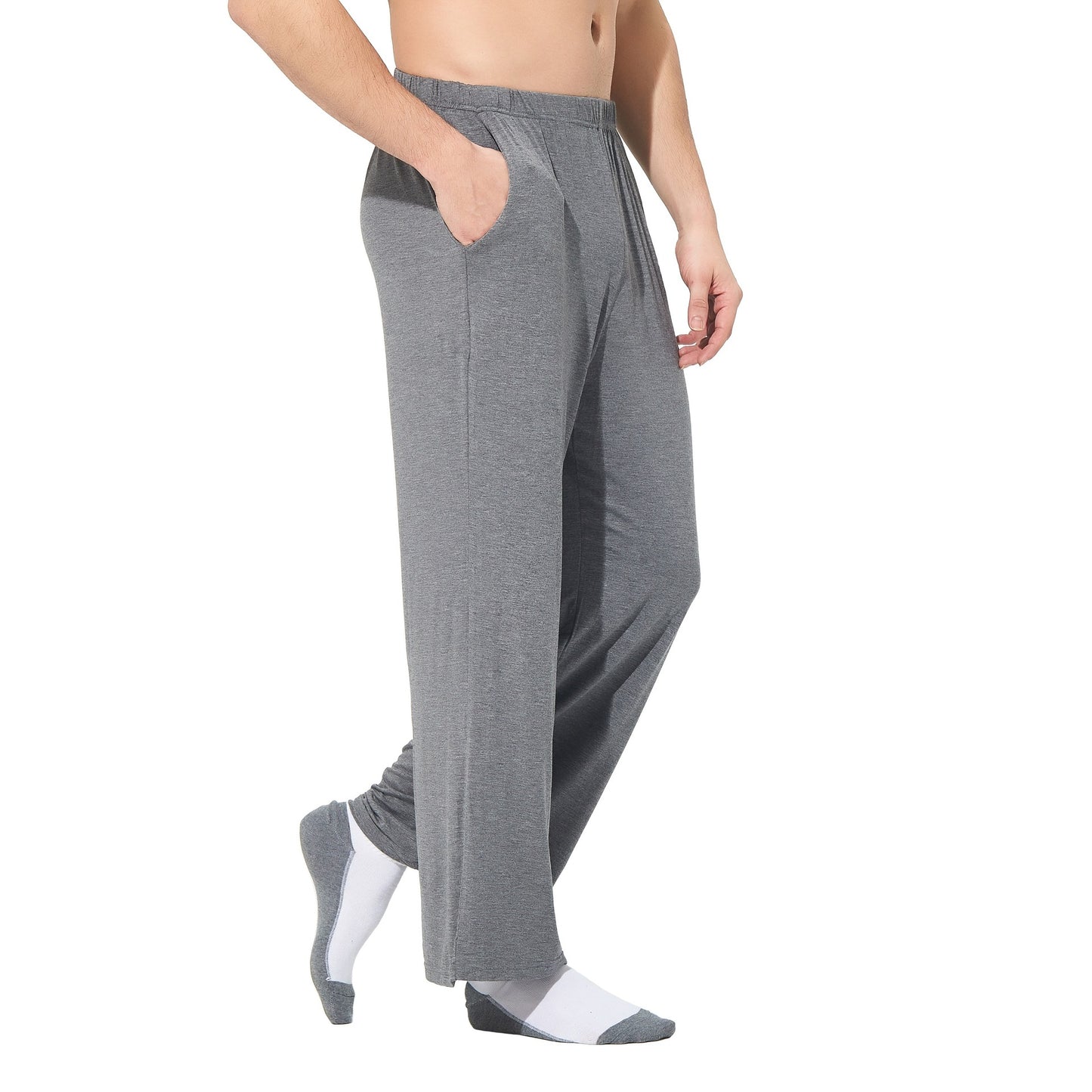 Herren Haremshose, lockere, elastische Freizeithose, Lazy Pants