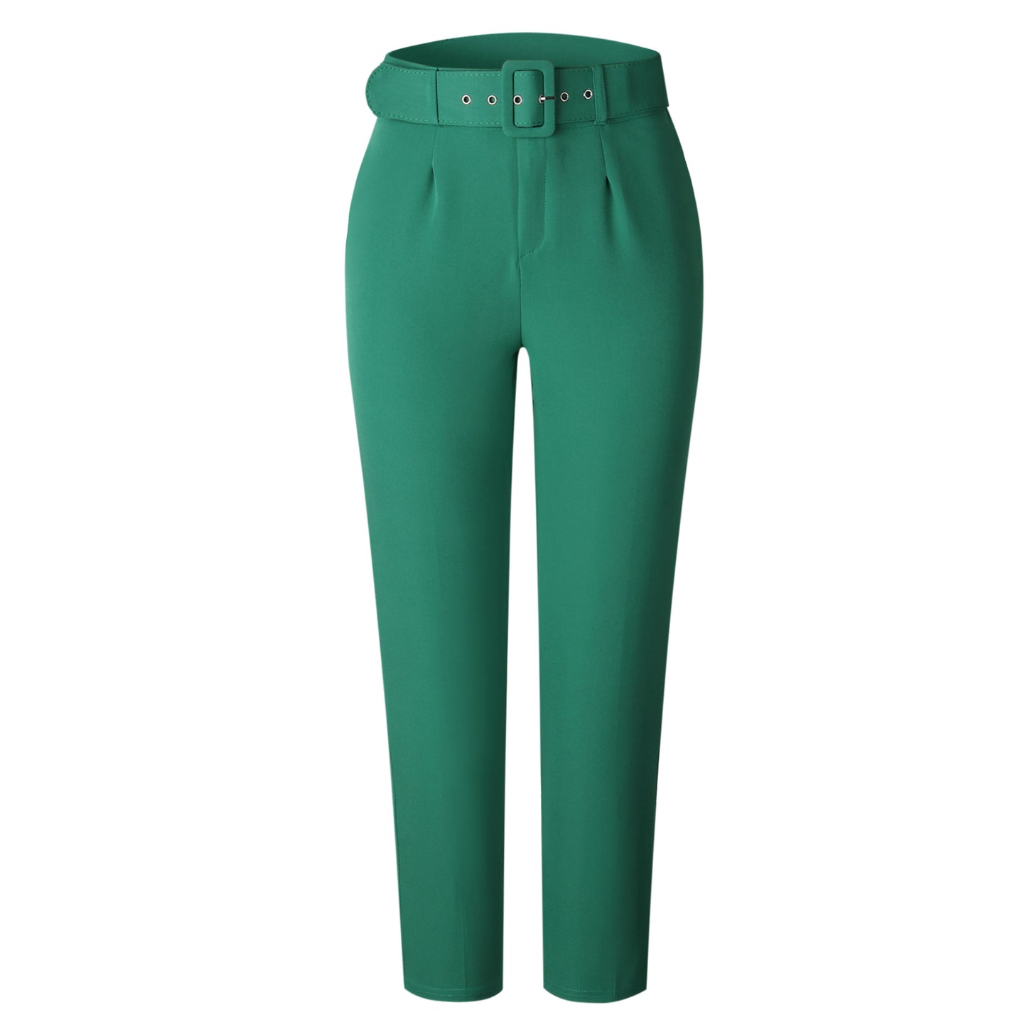 Damen Hose mit hoher Taille und legerer Slim Fit