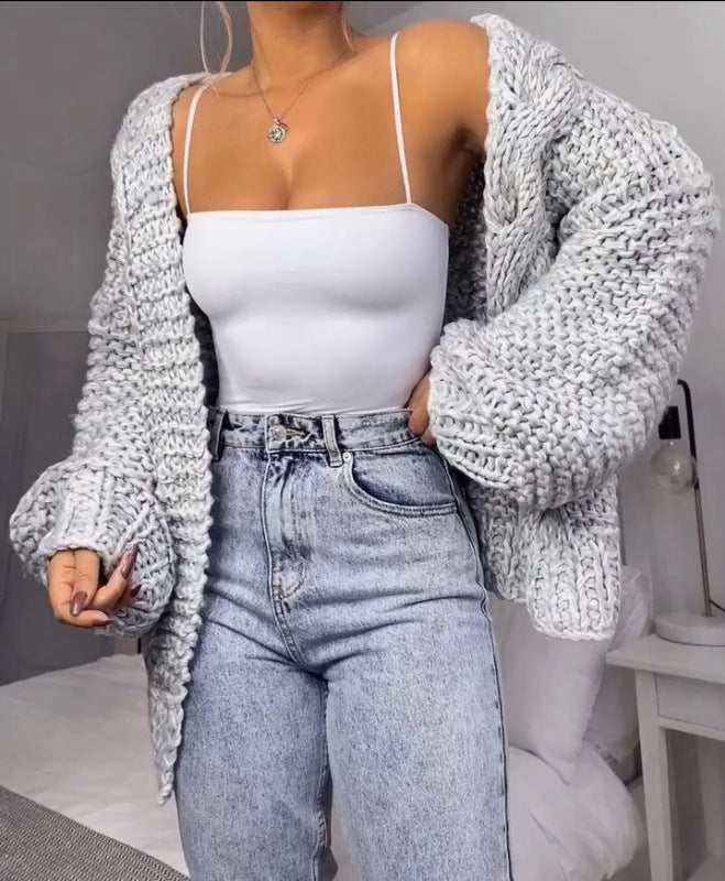 Pretty Creative Women's Long Sleeve Loose Sweaters