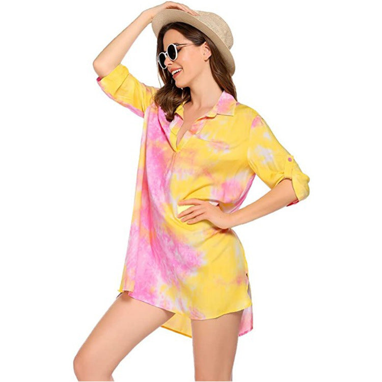 Women's Swimsuit Beach Cover Up Bikini Sun Clothing