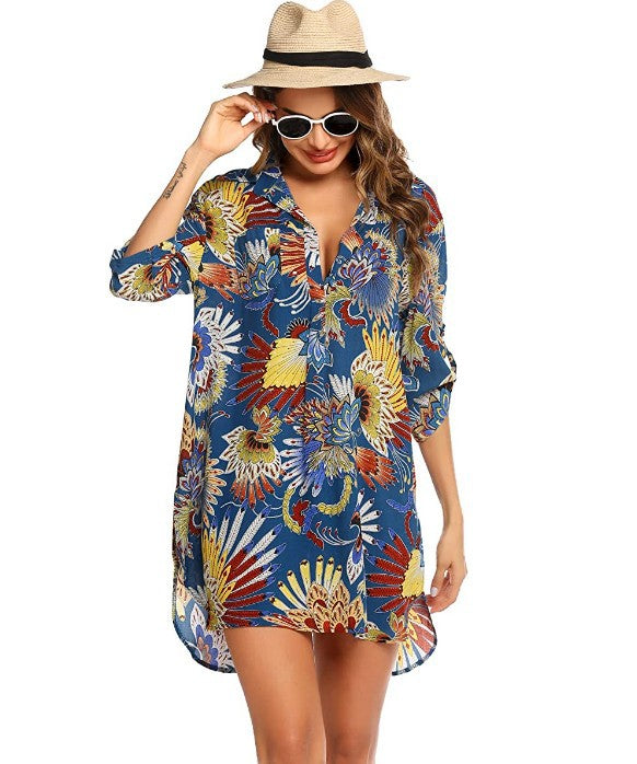 Women's Swimsuit Beach Cover Up Bikini Sun Clothing