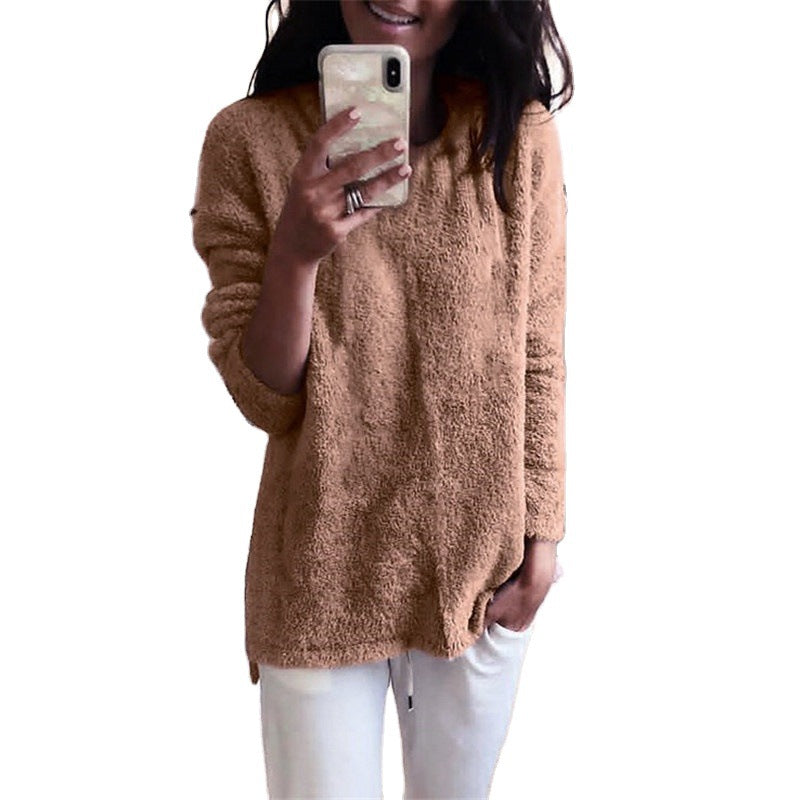 Pretty Single-breasted Mid-length Long Sleeve Button Sweaters