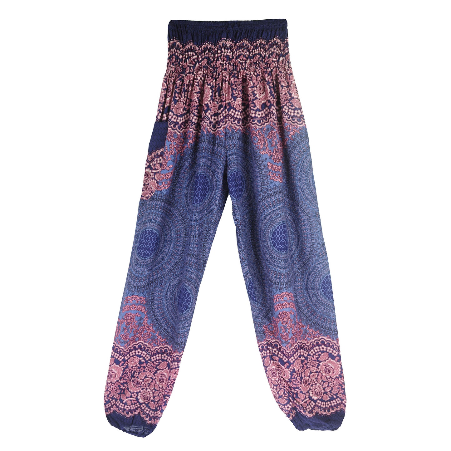 Pantalon Bloomers de yoga en rayonne bohème gracieux