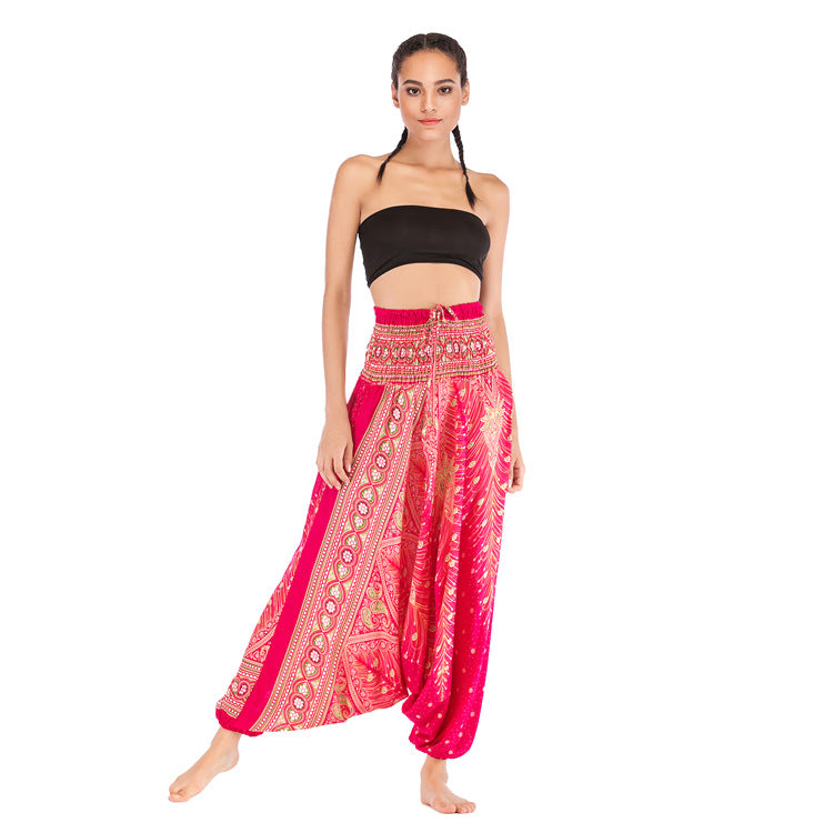 Graceful Glamorous Casual Yoga Big Bohemian Pants