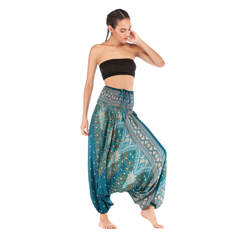 Graceful Glamorous Casual Yoga Big Bohemian Pants