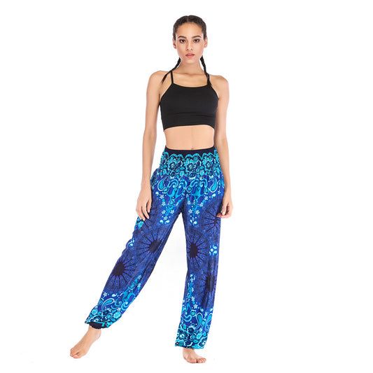 Stylish Women's Casual Yoga Bloomers Ethnic Pants