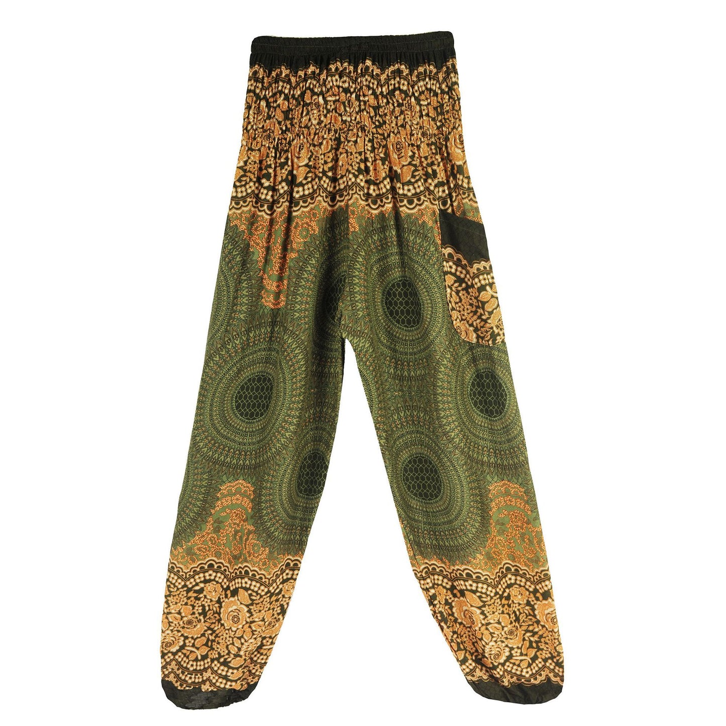 Graceful Bohemian Rayon Yoga Bloomers Trousers Pants