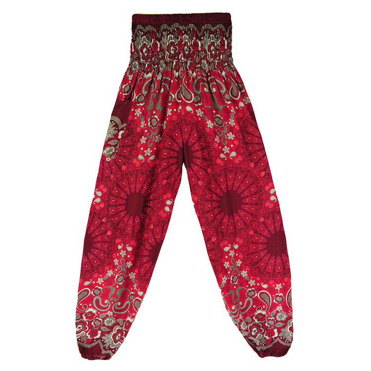 Stylish Women's Casual Yoga Bloomers Ethnic Pants