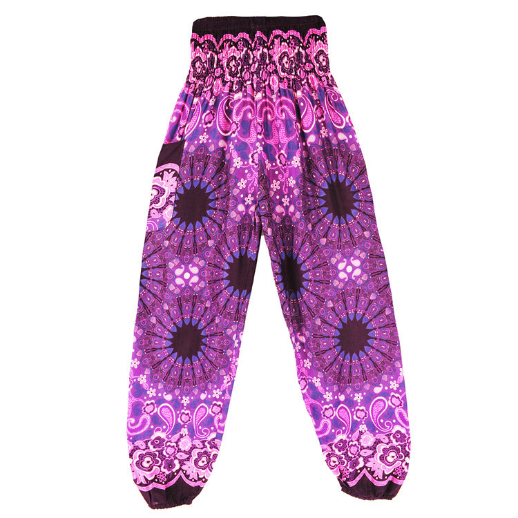 Stylish Women's Casual Yoga Bloomers Ethnic Pants