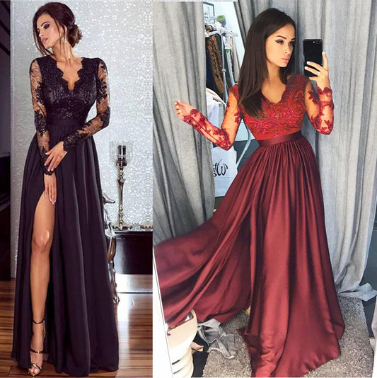 Tendance nouvelles robes de mariée sexy et confortables en V profond