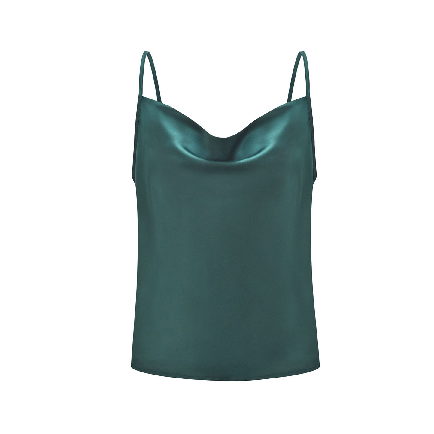 Pretty Women's Solid Color Camisole Outerwear Tops