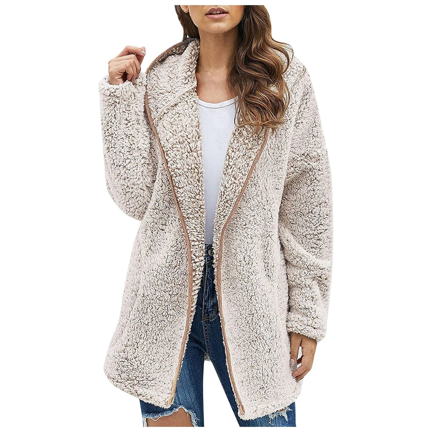 Casual Solid Color Lapel Long Sleeve Sweaters