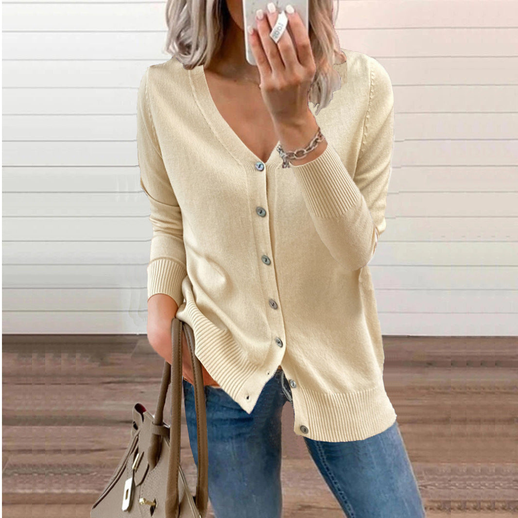 Trendy Classy Women's Stylish Comfortable Button Sweaters