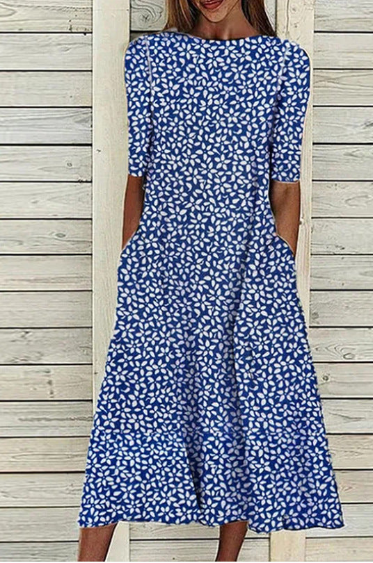 Women's Summer Printed Dress For Woman Loose Dresses