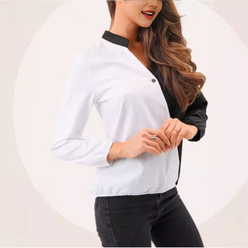 Women's Fashion Business Shirt Spring Temperament Commute Blouses