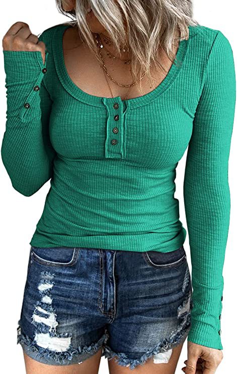 Women's Autumn Button Color V-neck Long Sleeve Vests