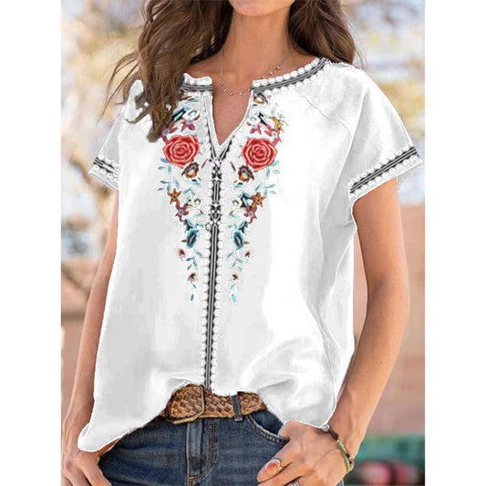 Glamorous New Women's Loose T-shirt Sleeves Tops