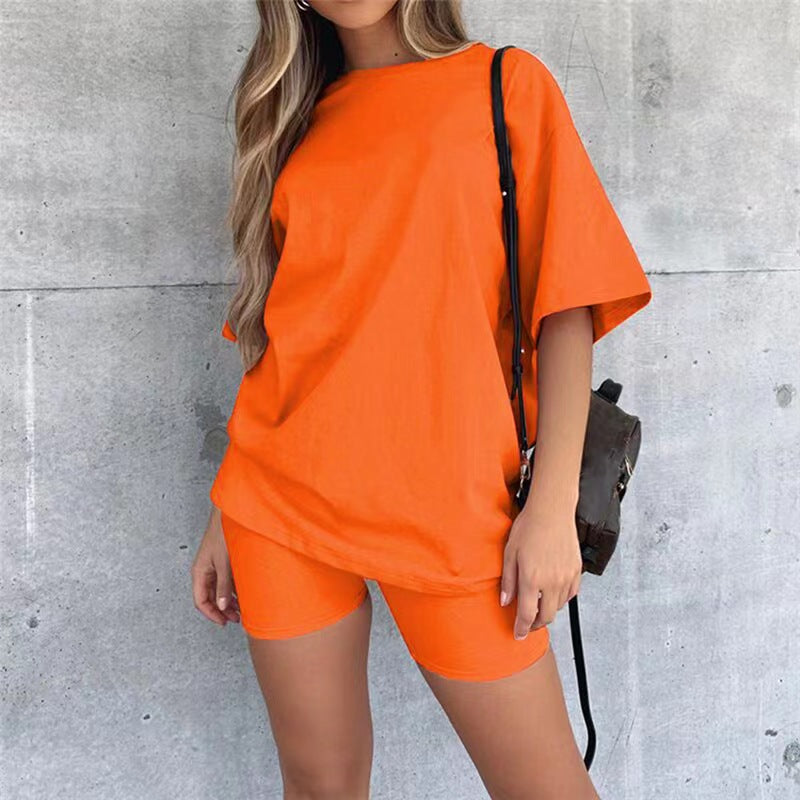 Women's Print Fashion Loose And Slimming T-shirt Blouses