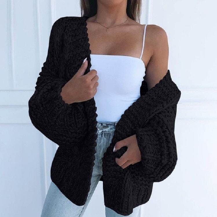 Pretty Creative Women's Long Sleeve Loose Sweaters