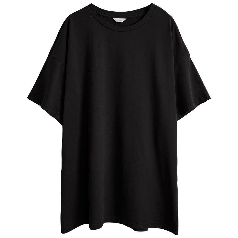 Women's All Cotton T-shirt Summer Loose Korean Blouses