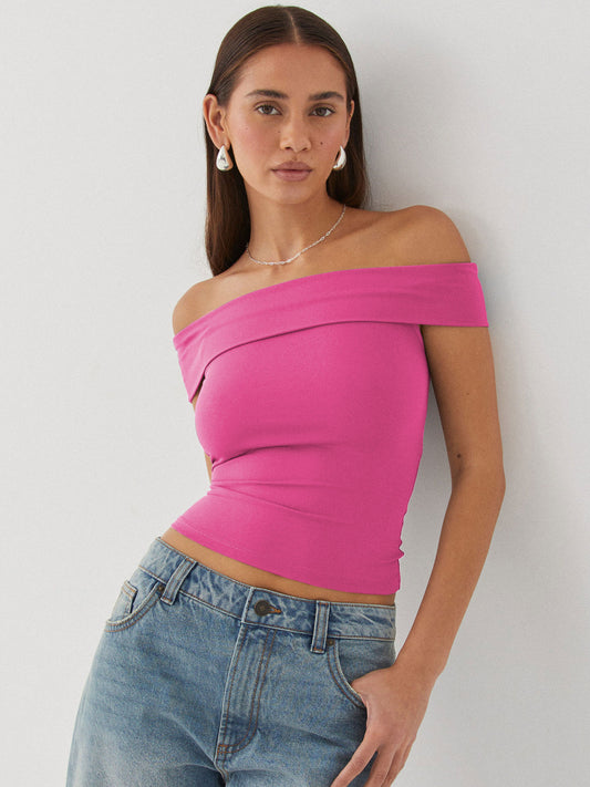 Damen T-Shirt mit Rundhalsausschnitt, sexy, Hot Pure Desire Tops