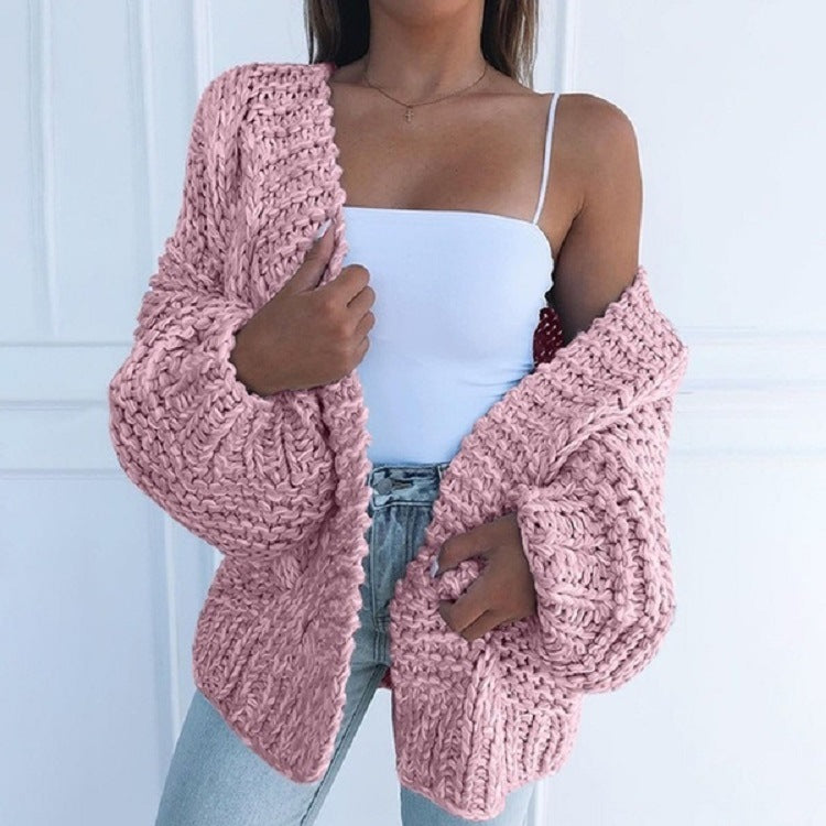 Pretty Creative Women's Long Sleeve Loose Sweaters