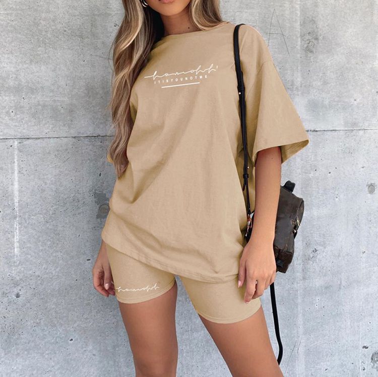 Women's Print Fashion Loose And Slimming T-shirt Blouses