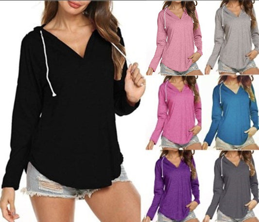 Classy Women's V-neck Fashion Long Sleeve Sweaters