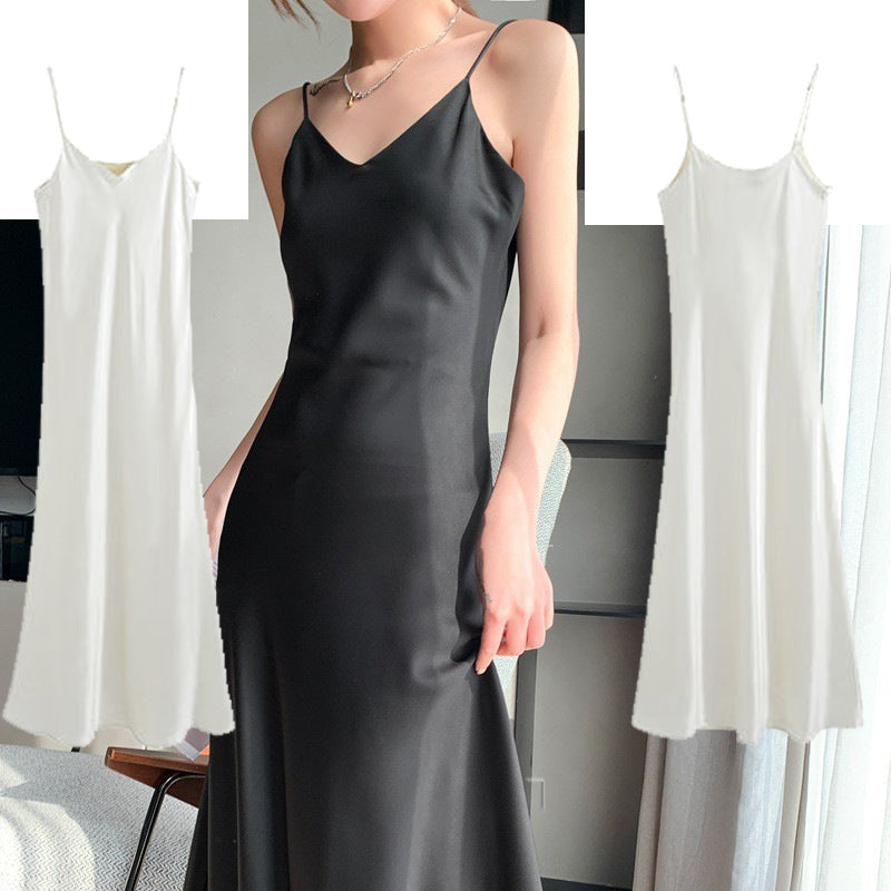 Damen Trägerkleid Inner Wear Base Elegante Kleider