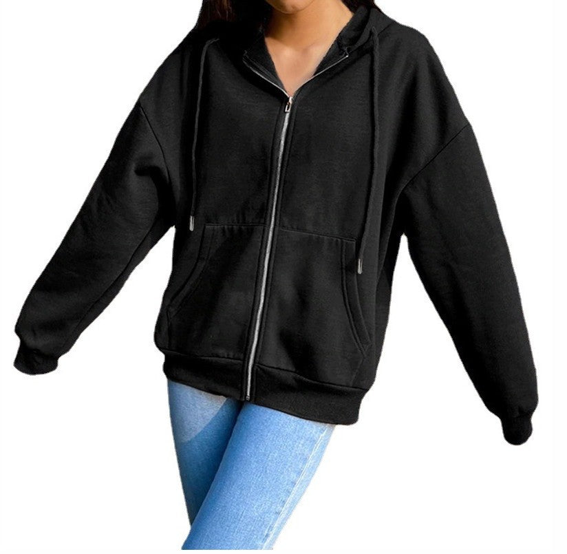 Women's Lined Fashion Long Sleeve Sports Loose Sweaters