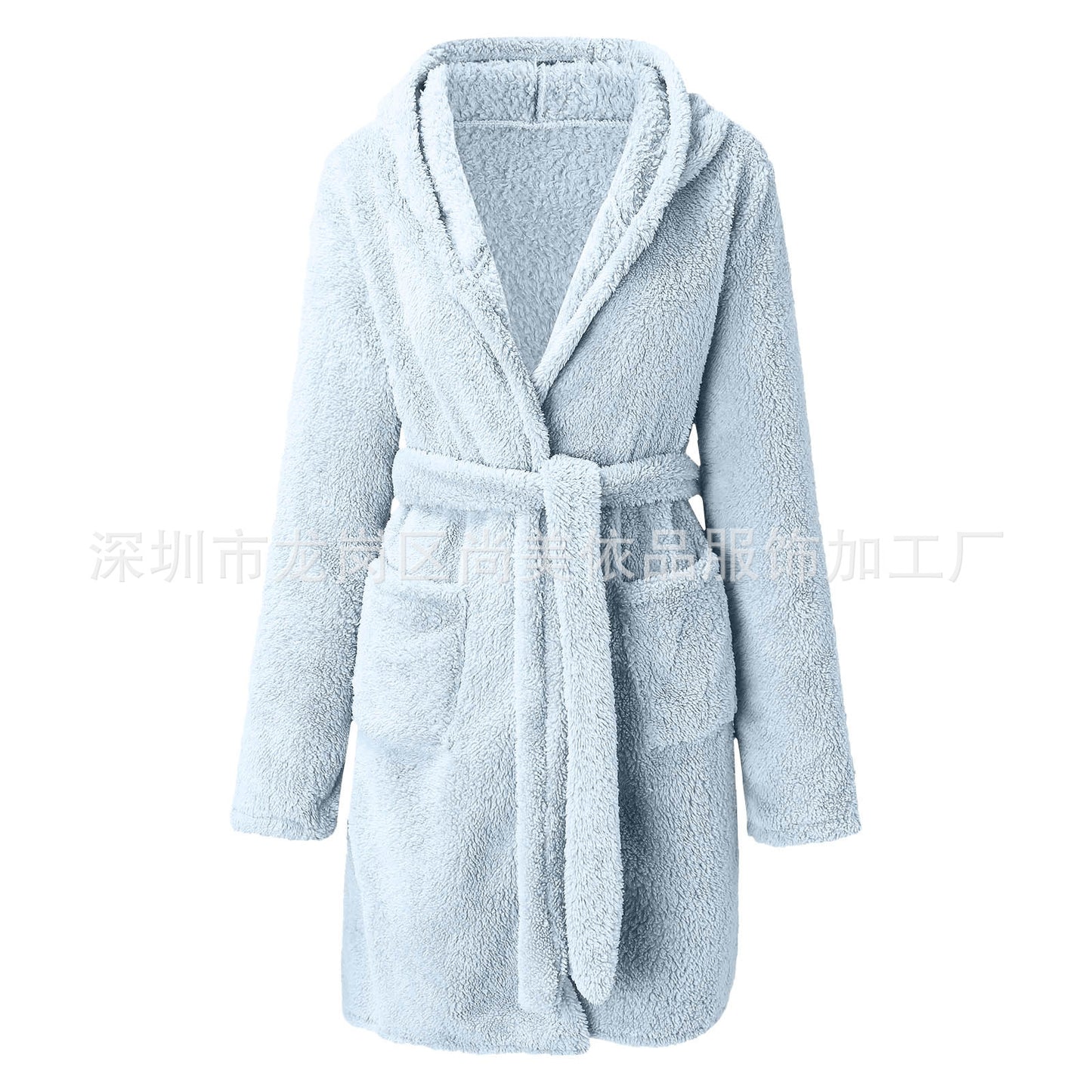 Elegant Durable Fur Hooded Casual Pajamas Sweaters