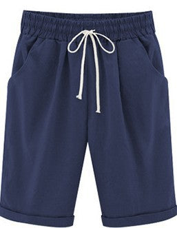 Pantalons d'été décontractés pour femmes, courts et fins, vêtements d'extérieur