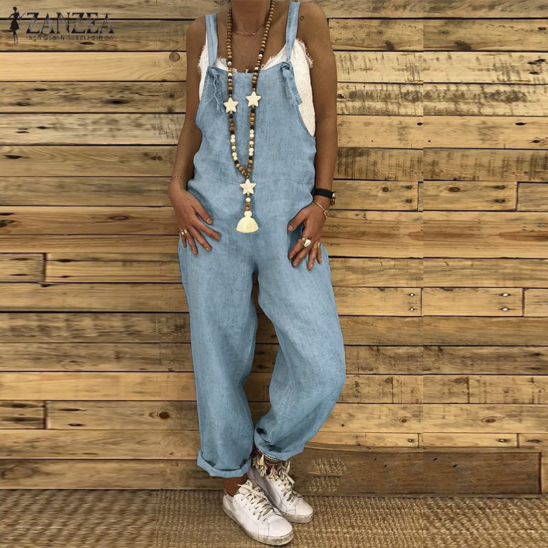 Damenmode Lässige Lose Hosenträger Overalls Overalls