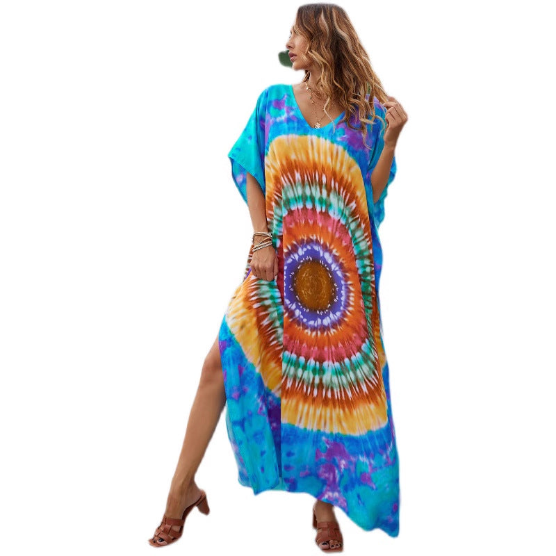 Robe Vacation Sun Protection Shirt Loose Dresses