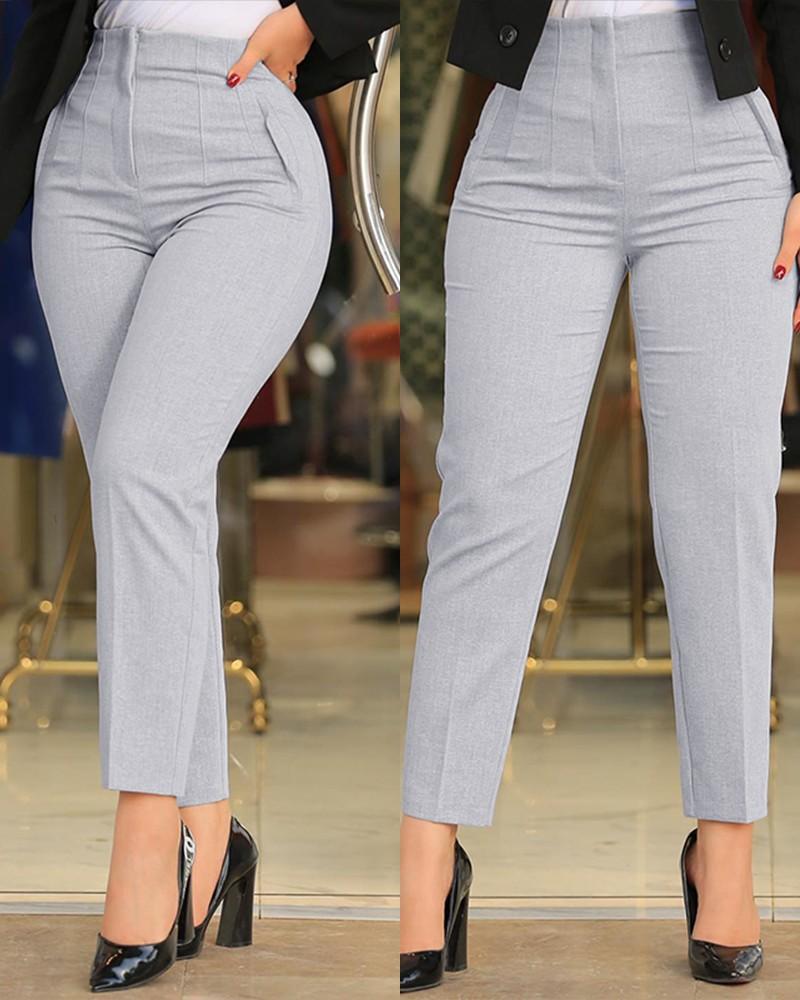 Pantalons de mode de loisirs populaires glamour gracieux pour femmes