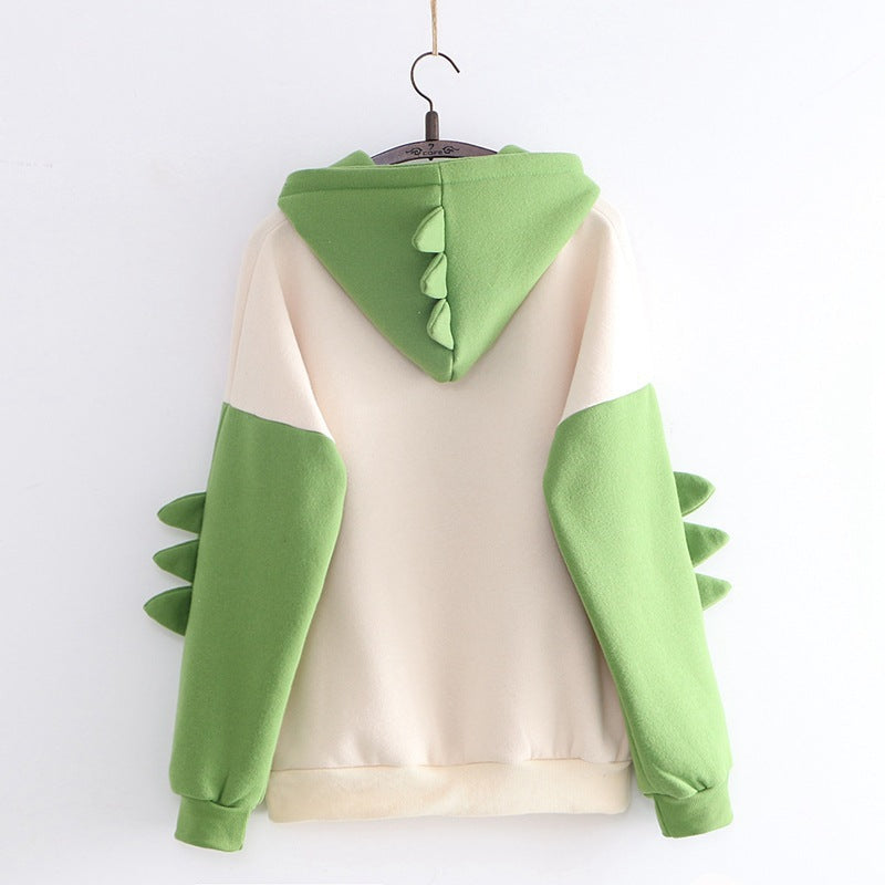 Durable Women's Printed Dinosaur Color Winter Sweaters