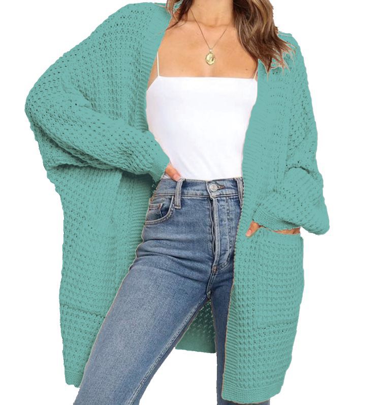 Women's Knitted Loose Woven Large Long Sweaters