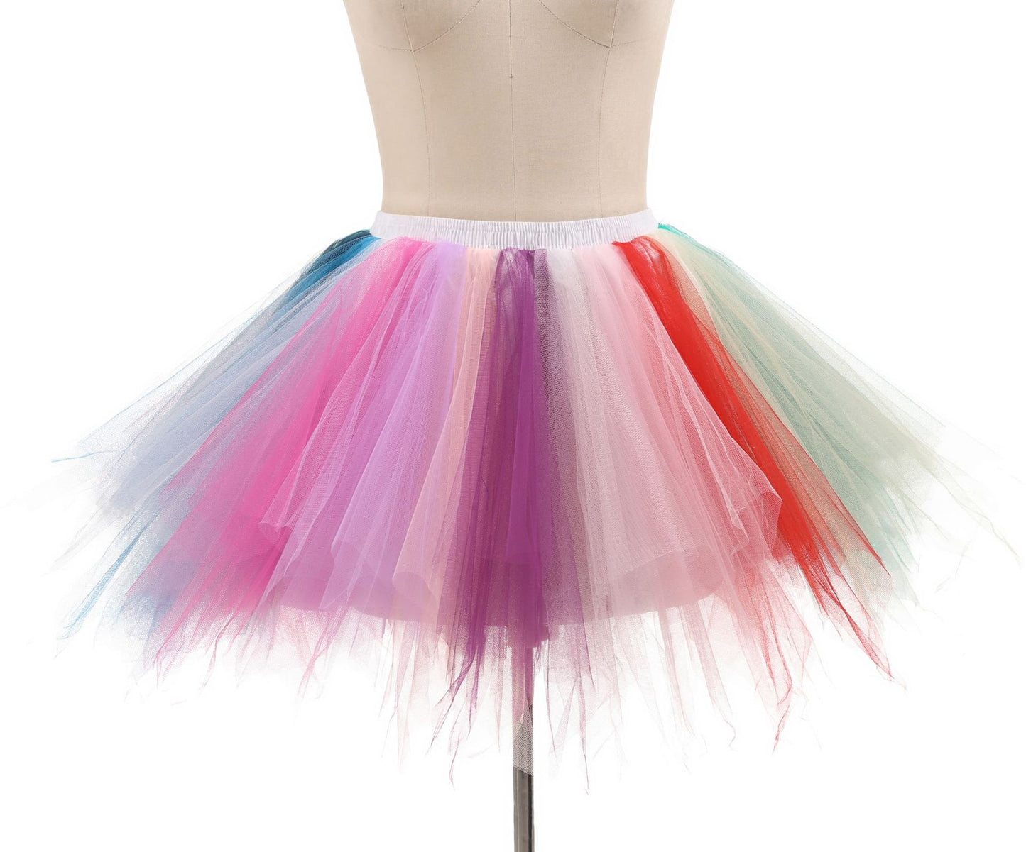 Candy Color Half-length Pettiskirt Dress Formal Wedding Dresses