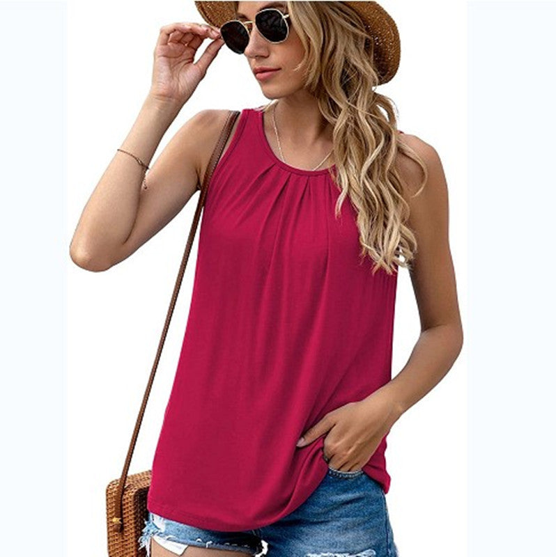 Trendy Casual Women's Cool Button Ladies Tops