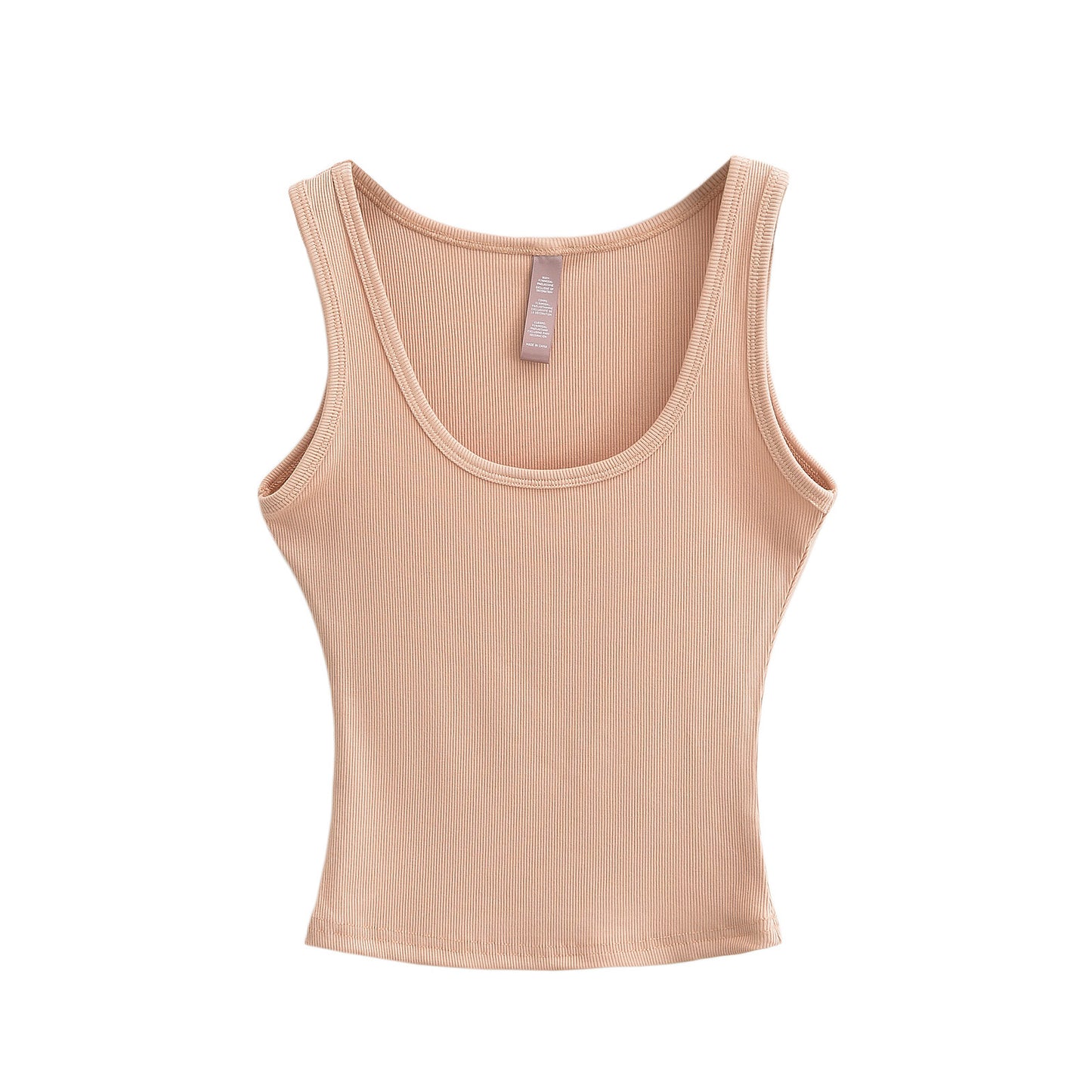 Women's Hot Stretch Sleeveless Pure Color Tight Tops