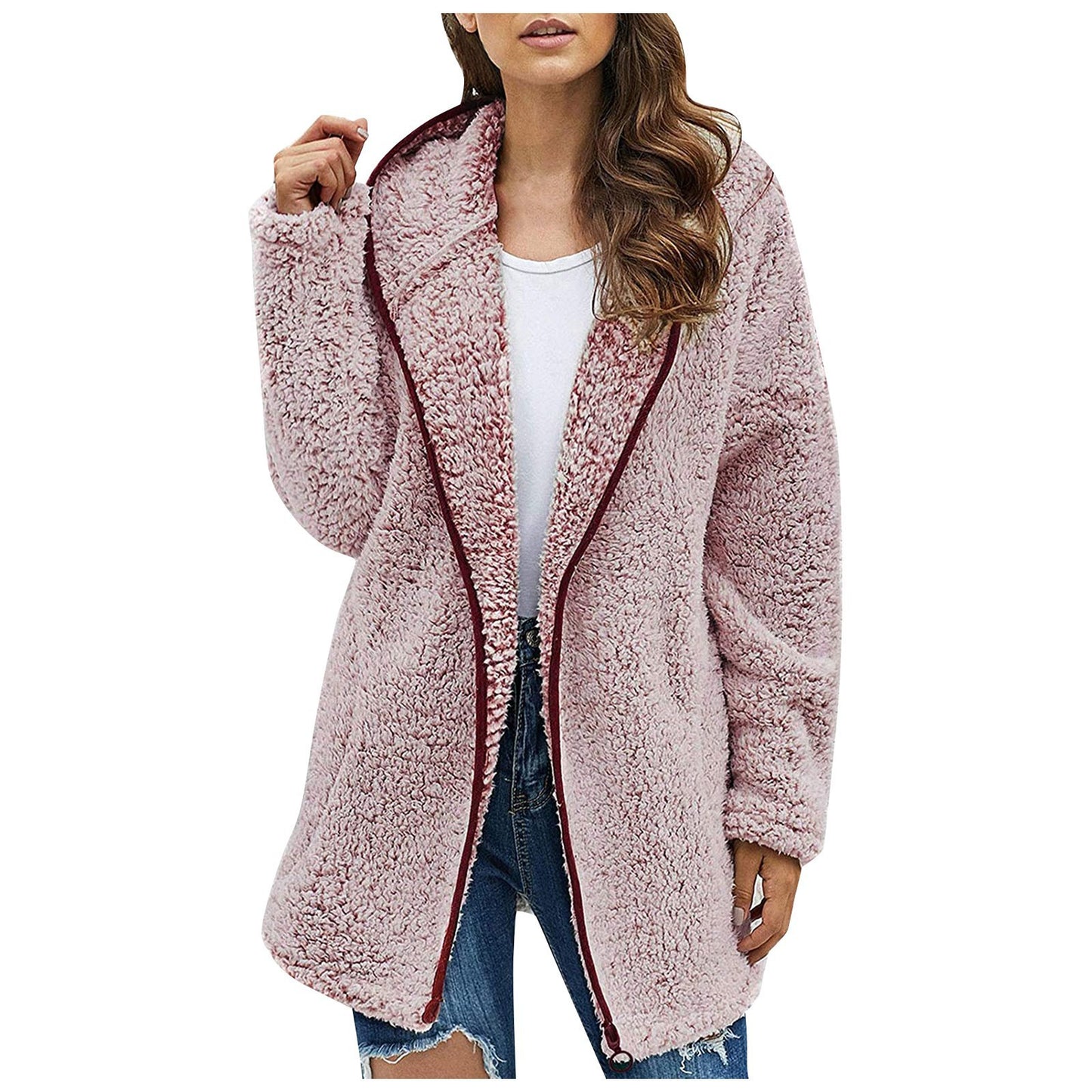 Casual Solid Color Lapel Long Sleeve Sweaters