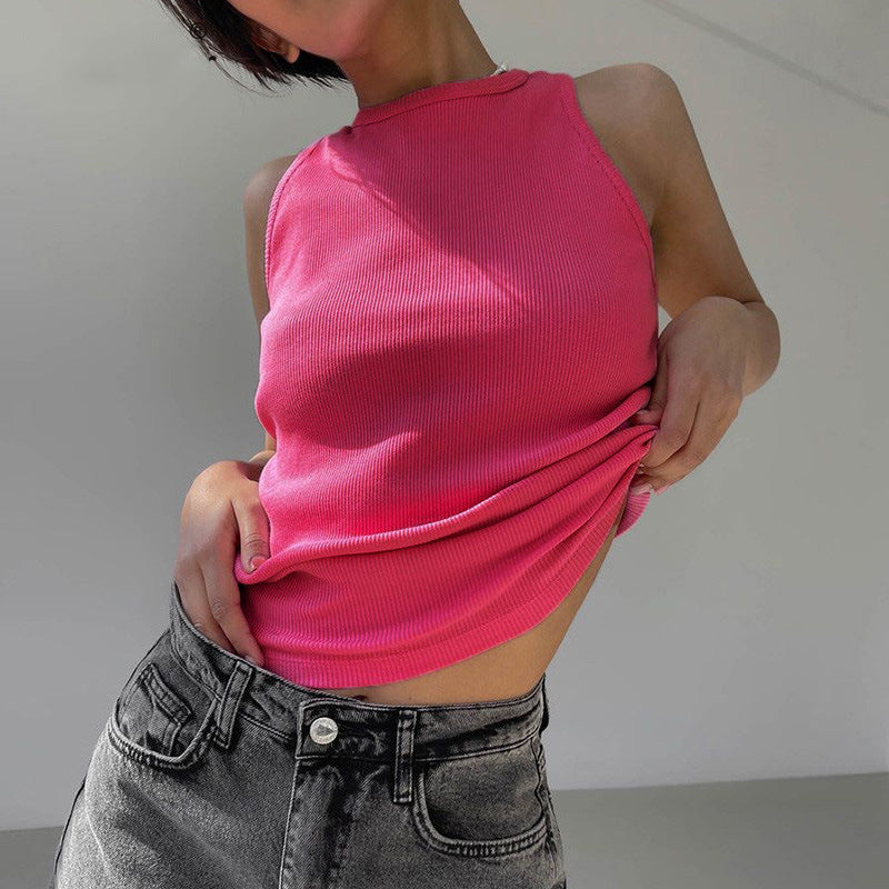 Durable Charming Summer Slim Fit Sexy Tops