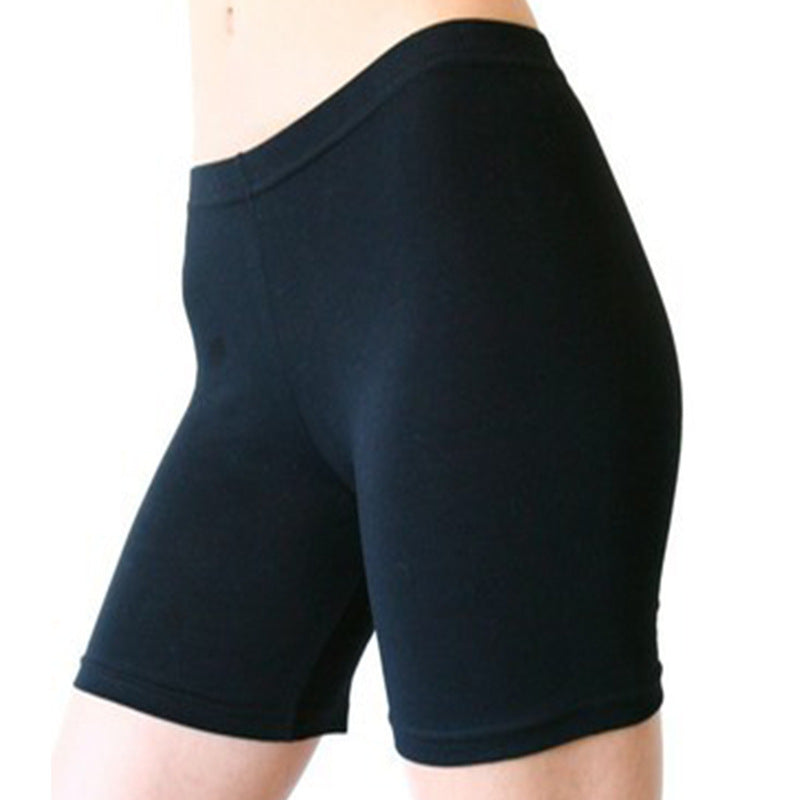 Einfarbige große Boxershorts für Damen