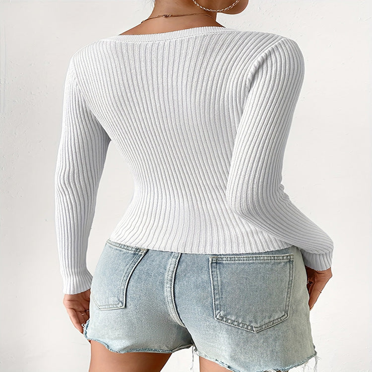 Women's Stylish Elegant Creative Button Knitted Knitwear